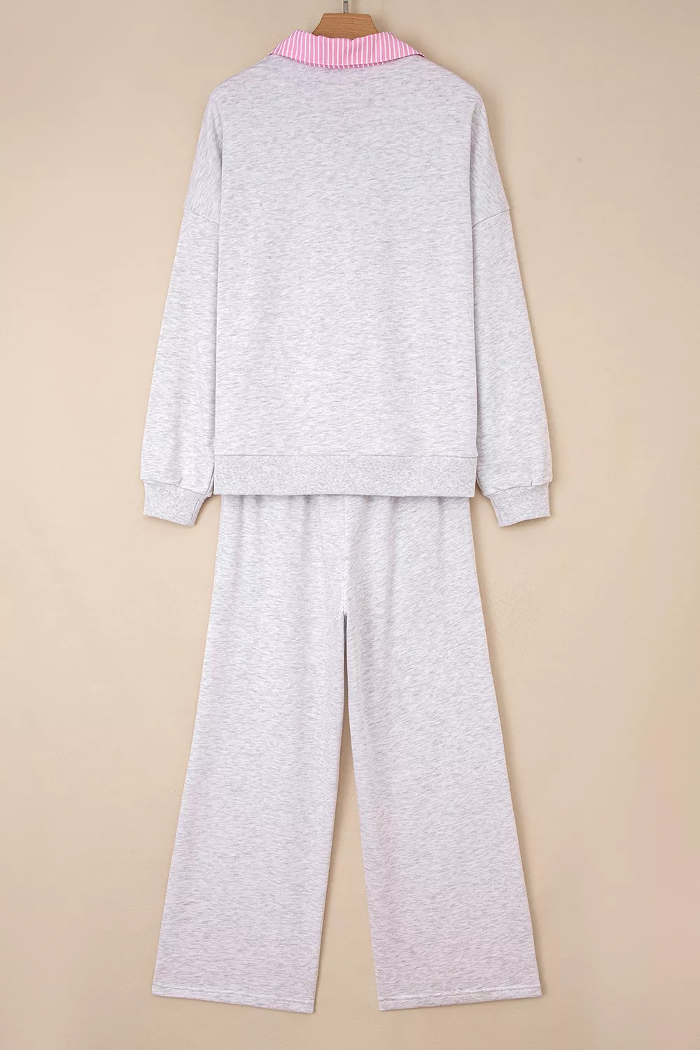 Dropped Shoulder Sweatshirt and Drawstring Pants Set, image 5