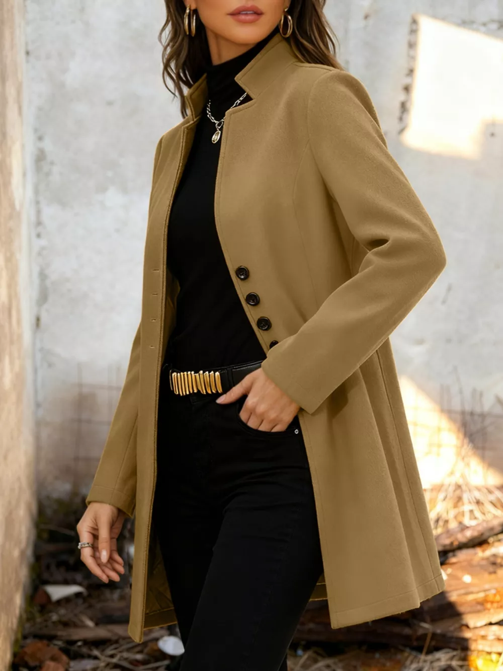 Button-Down Longline Outerwear, image 19