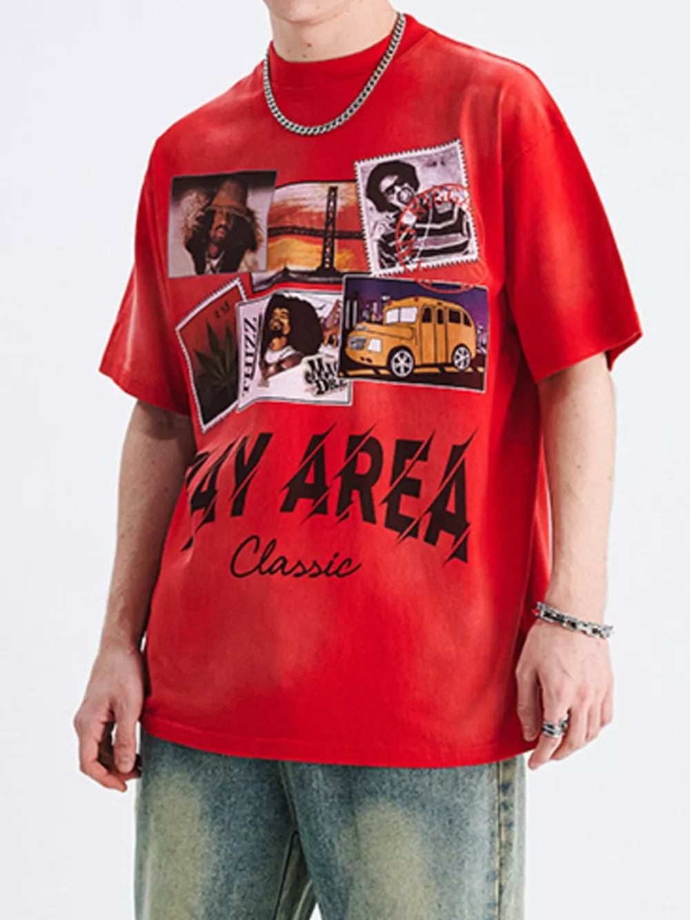 Men's Graphic Short Sleeve T-Shirt, image 2