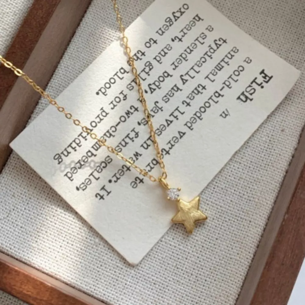 925 Sterling Silver Star Pendant Necklace, image 7
