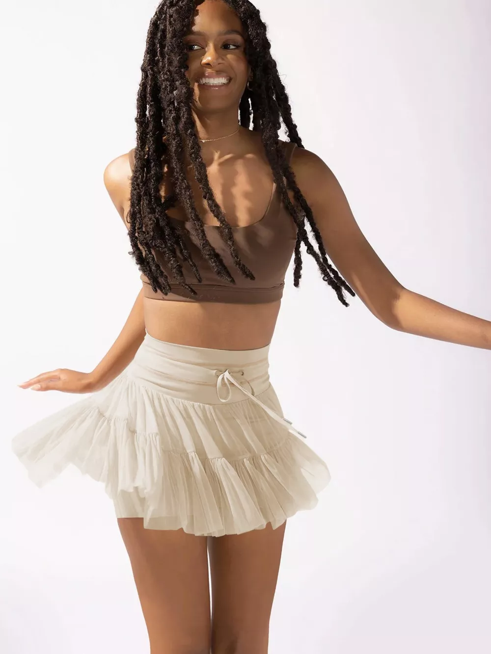 High Waist Skort with Pockets, image 16
