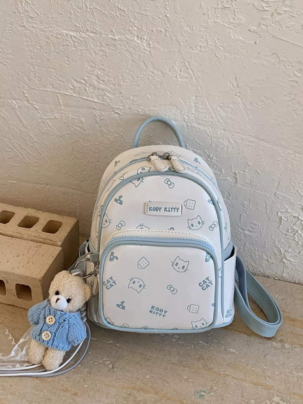 Cartoon Pattern Backpack Bag, image 5