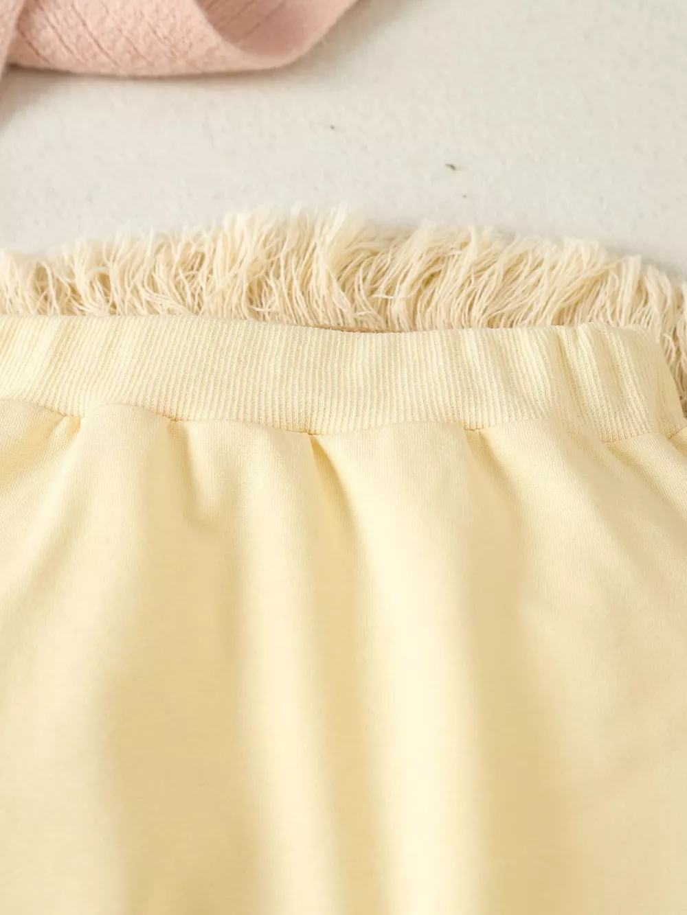 Children's Letter Round Neck Top and Pants Set, image 11