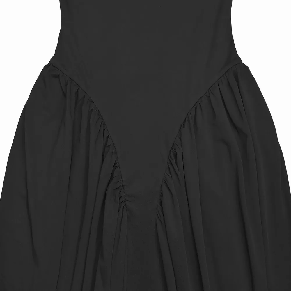 Ruched One-Shoulder Maxi Dress, image 7