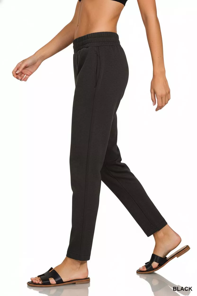 Scuba Capri Sweatpants with Pocket, image 3