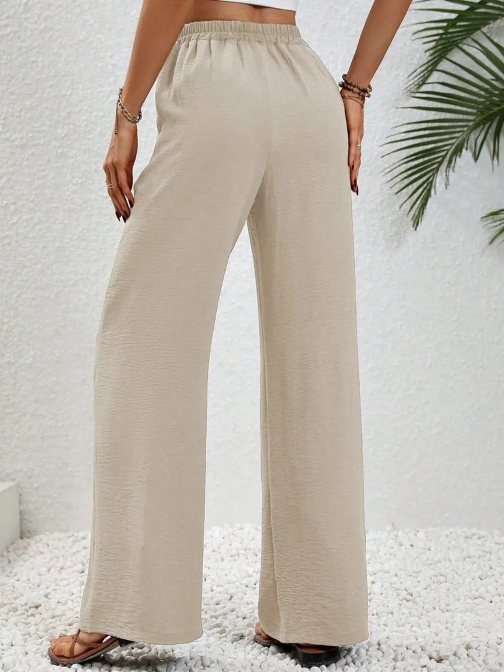 Wide Leg Drawstring Pants, image 19