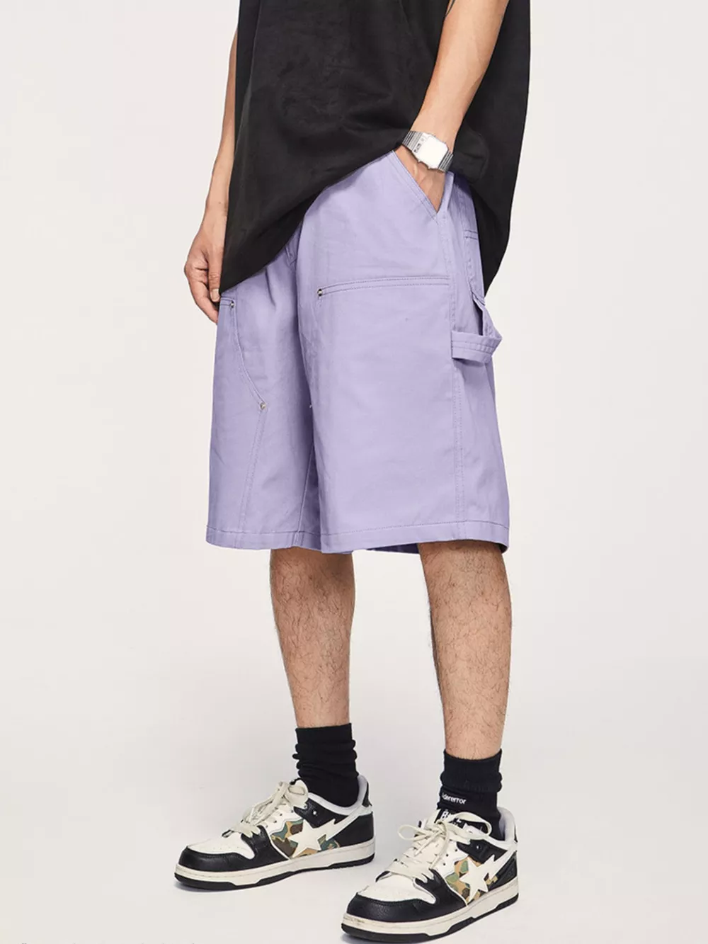 Men's Casual Loose Fit Shorts, image 3