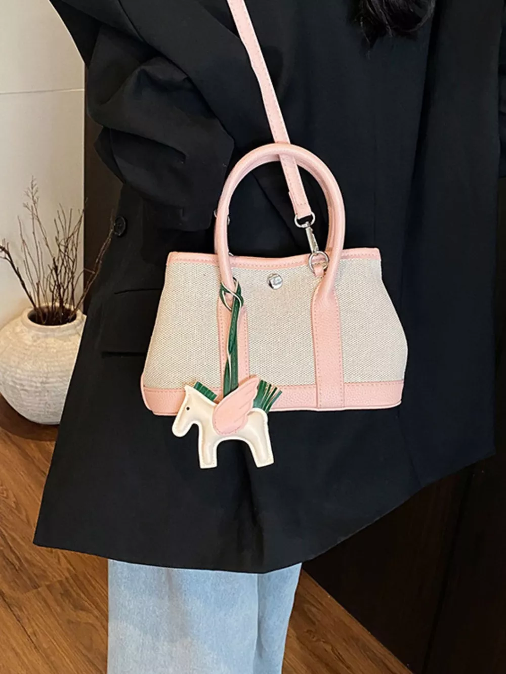 Contrast Crossbody Bag, image 17