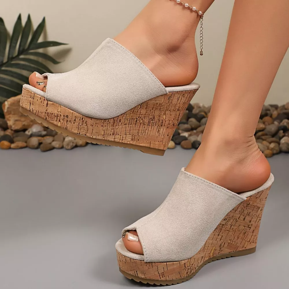 Open Toe Wedge Sandals, image 12