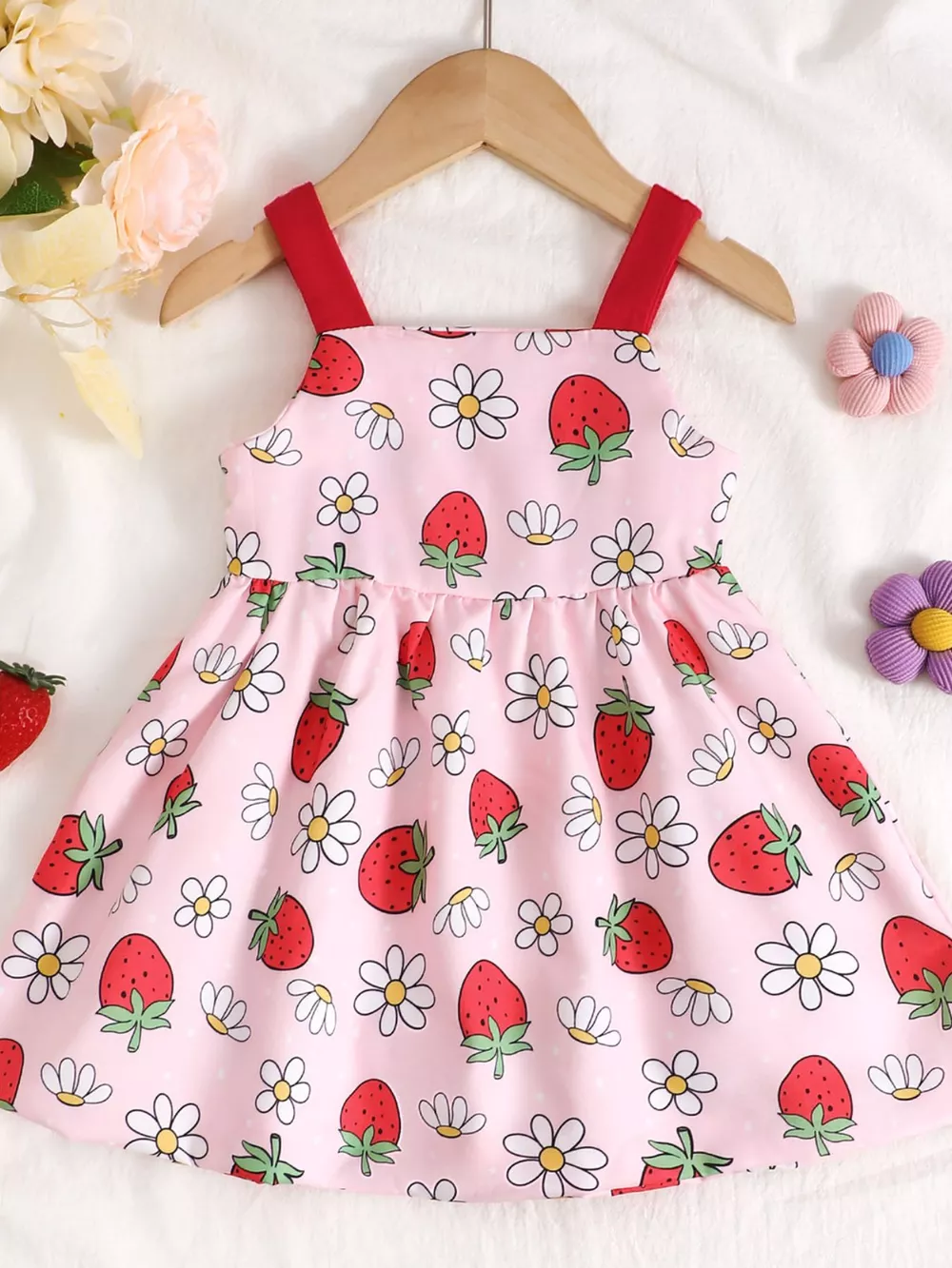 Children's Bow Front Printed Dress, image 14