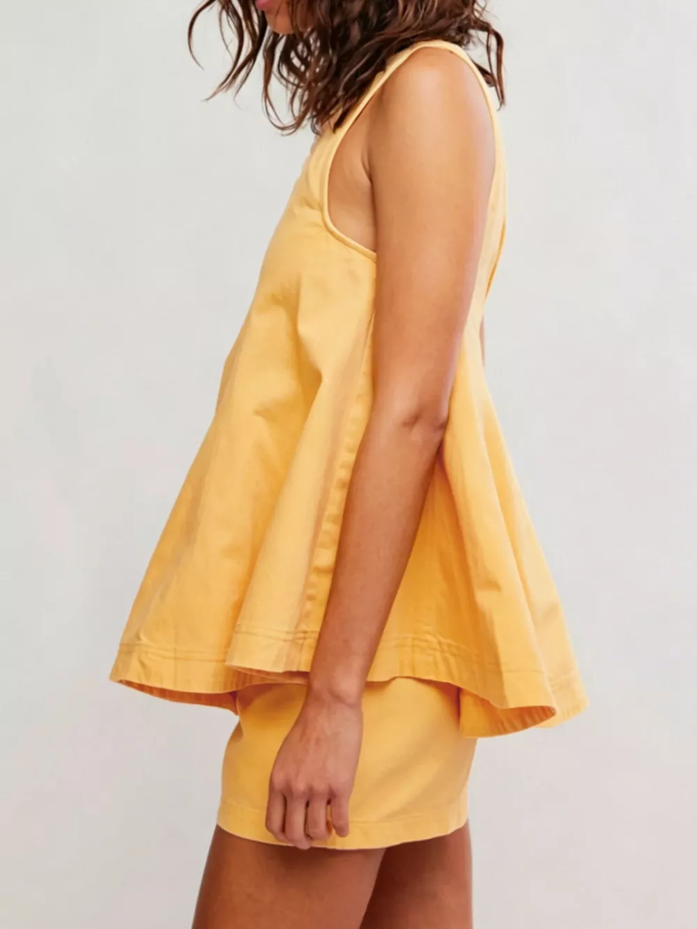 Sleeveless Top and Shorts Denim Set, image 5