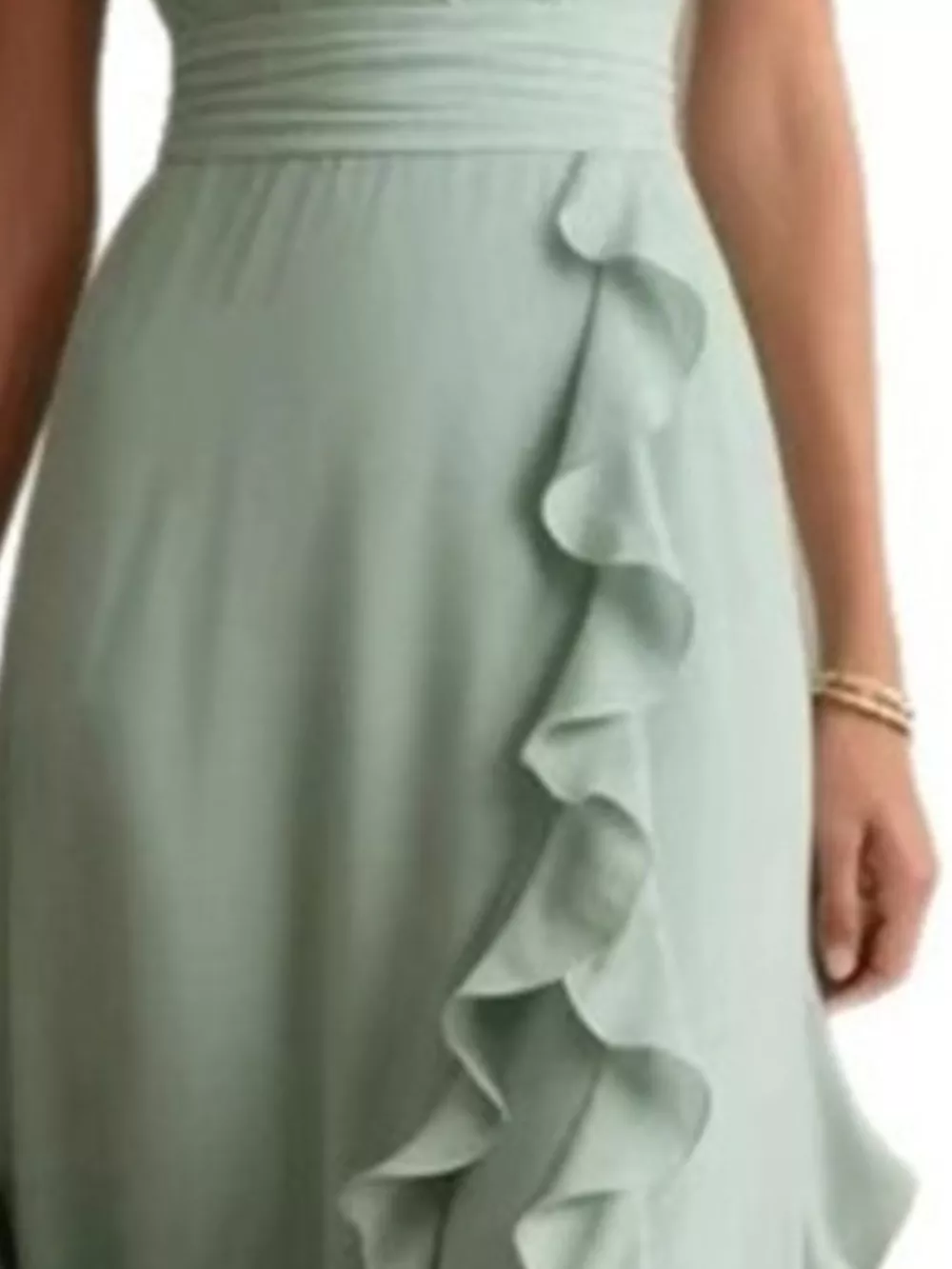 Ruffled Surplice Maxi Dress, image 3