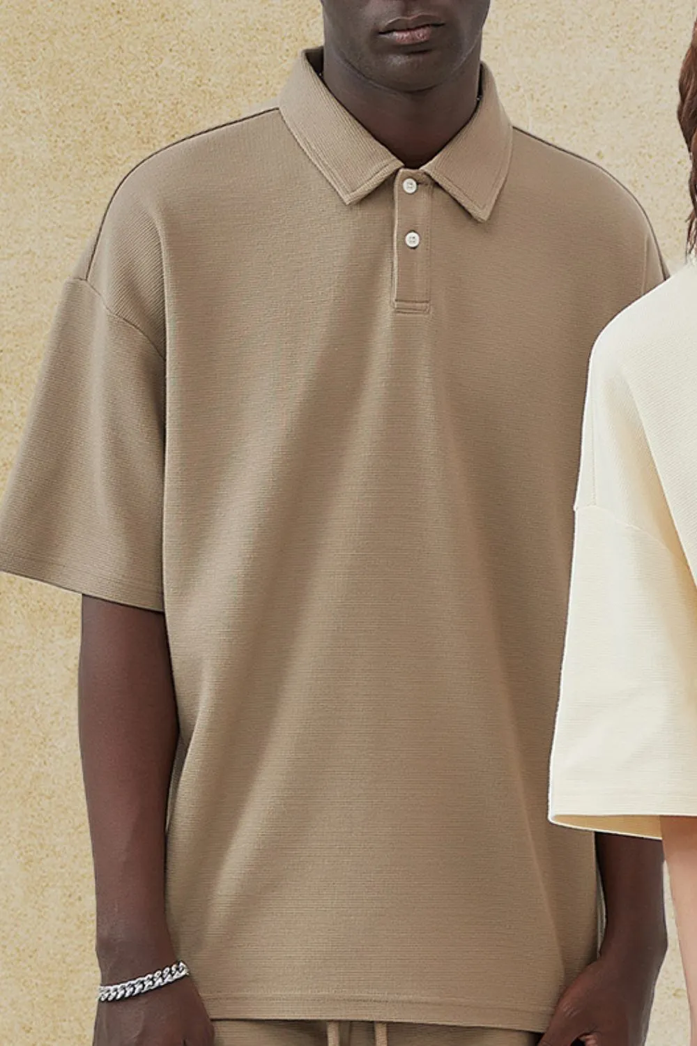 Men's Collared Neck Half Sleeve Polo, image 2