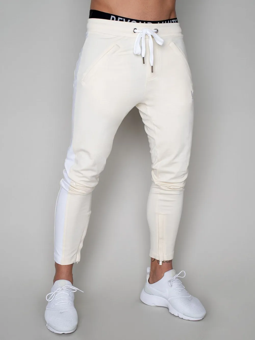 Men's Drawstring Contrast Active Pants, image 8