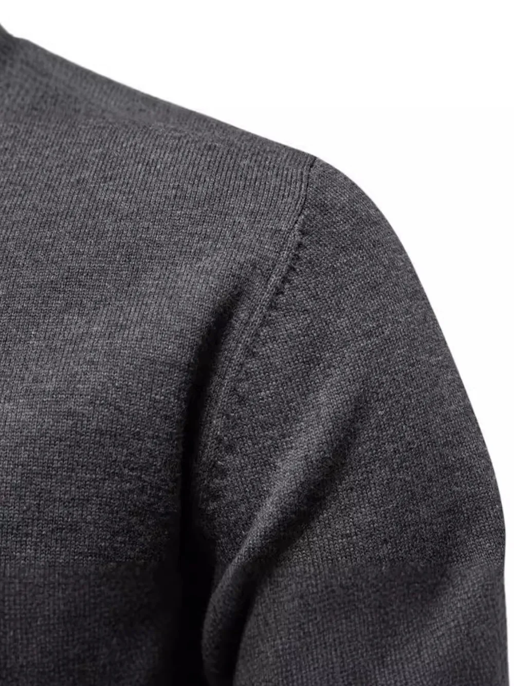 Men's Round Neck Long Sleeve Sweater, image 4