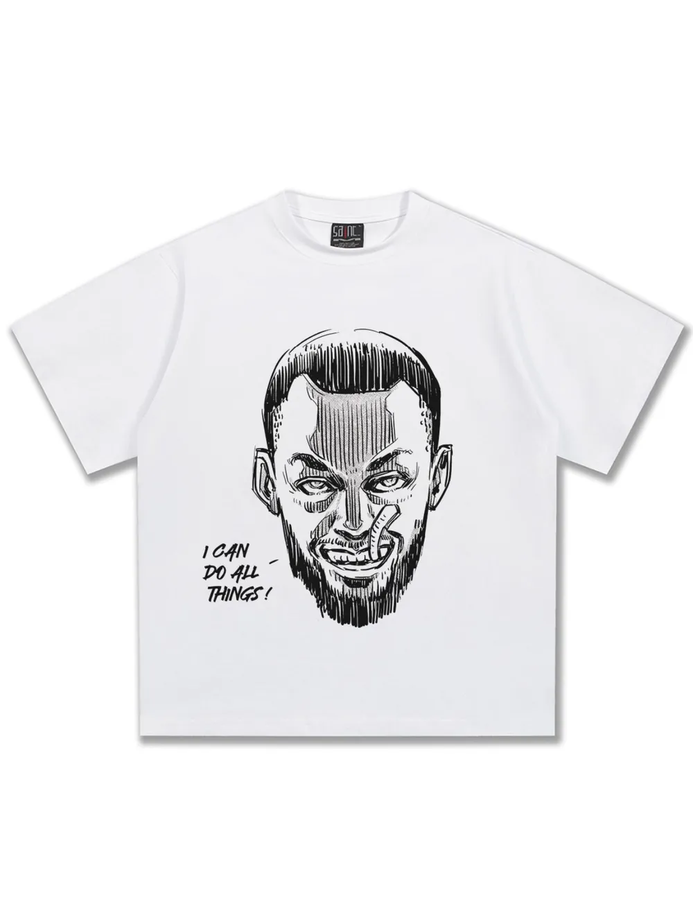 Men's Graphic Round Neck Short Sleeve T-Shirt, image 5