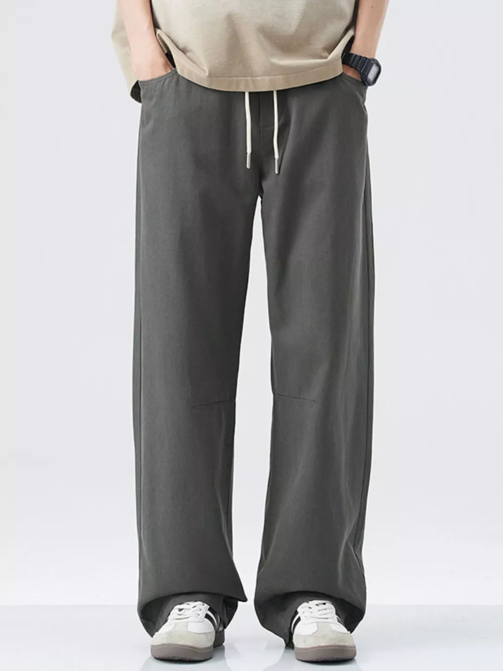 Men's Wide Leg Casual Pants, image 4