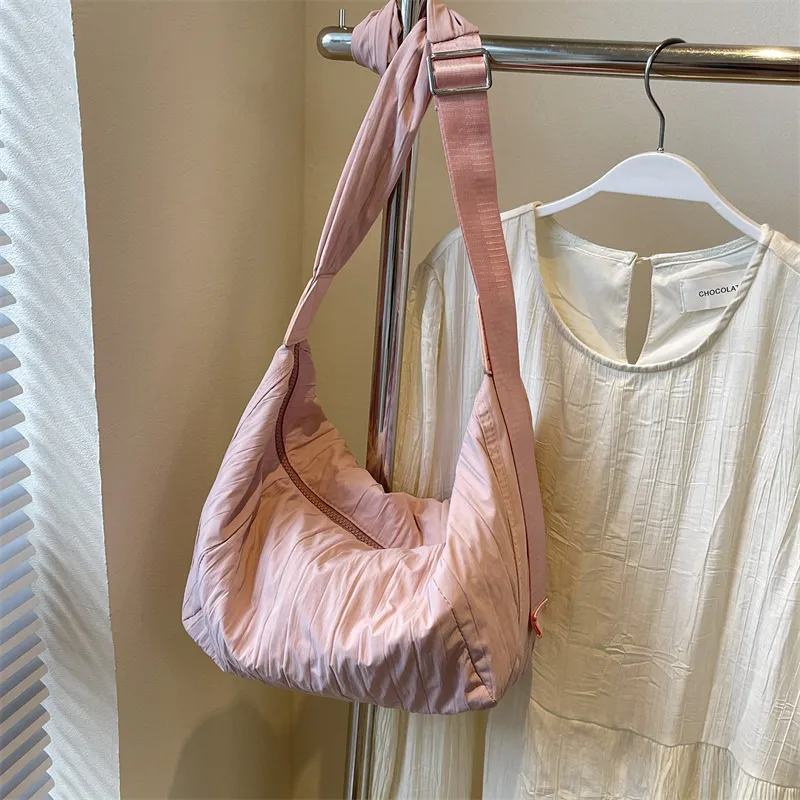 Pleated Dumpling Crossbody Bag, image 4