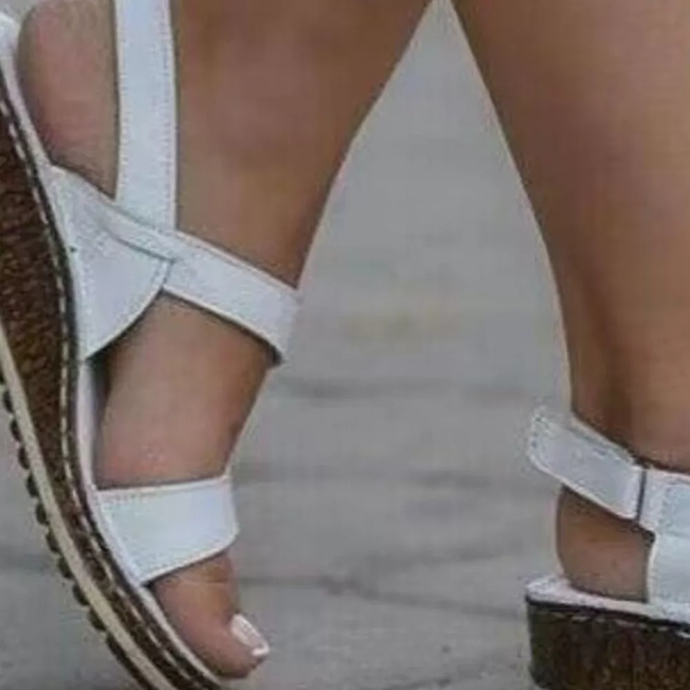 Open Toe Wedge Sandals, image 6