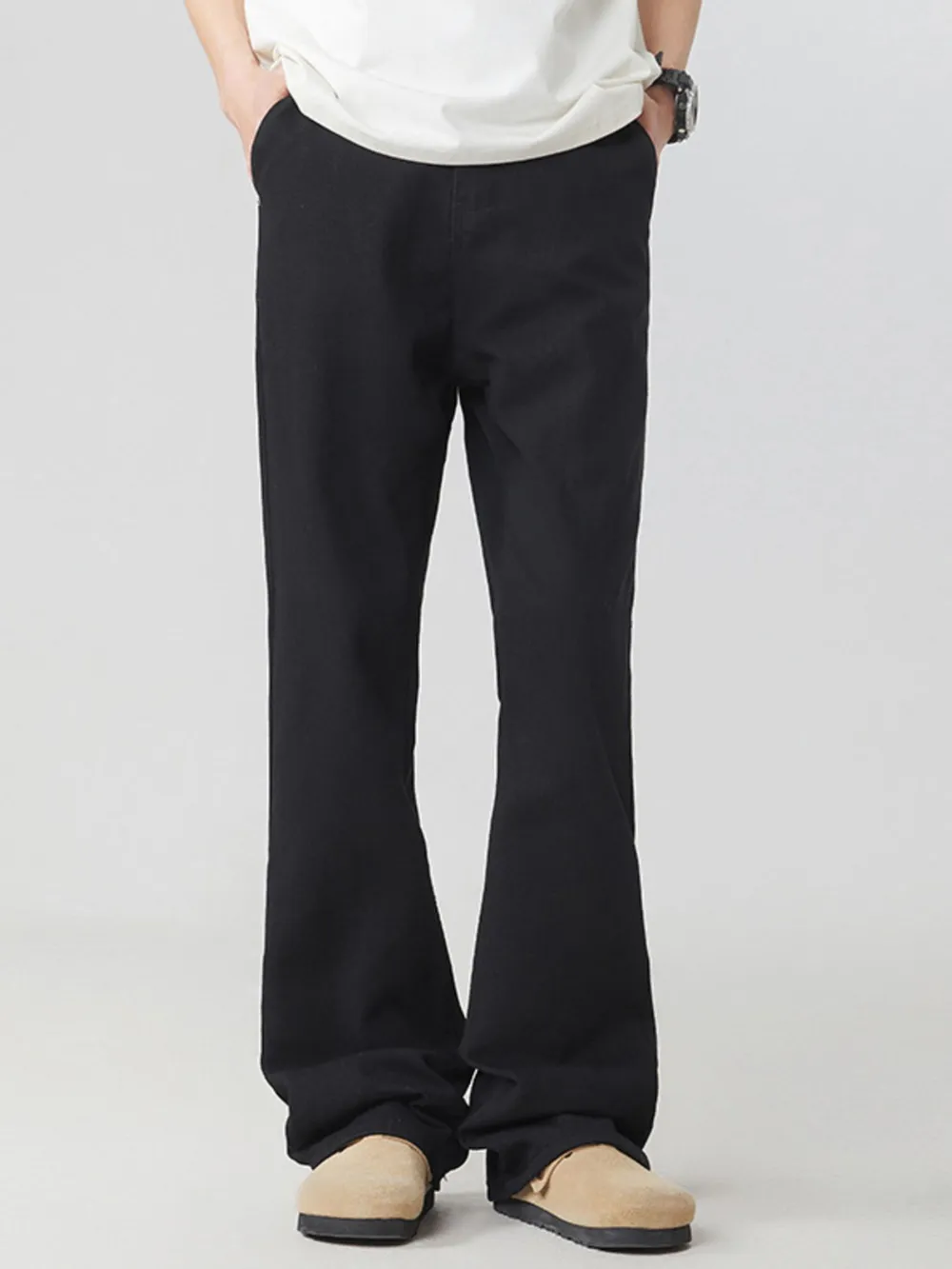 Men's Full Size Round Neck Short Sleeve Jeans Plus Size, image 7