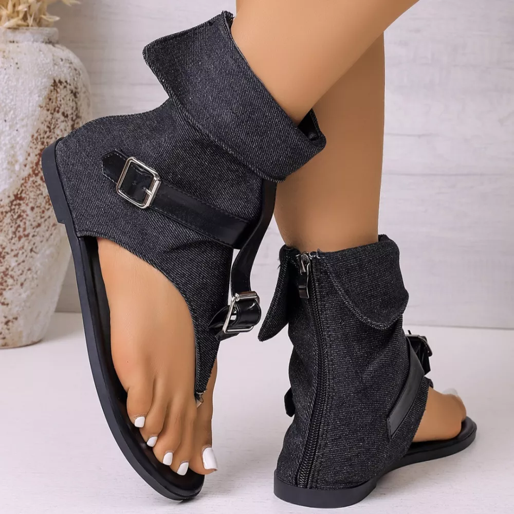 Toe Post Buckle Sandals, image 10