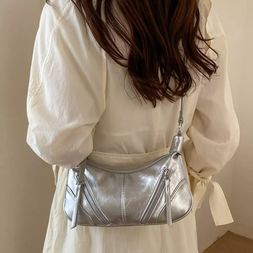 Zipper Shoulder Bag, image 3