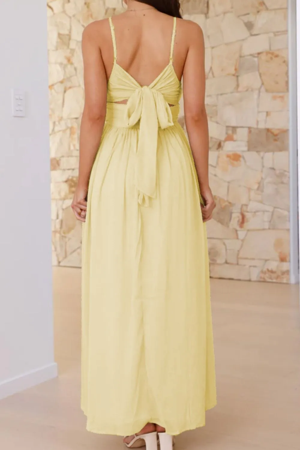Ruched V-Neck Cami Dress, image 13