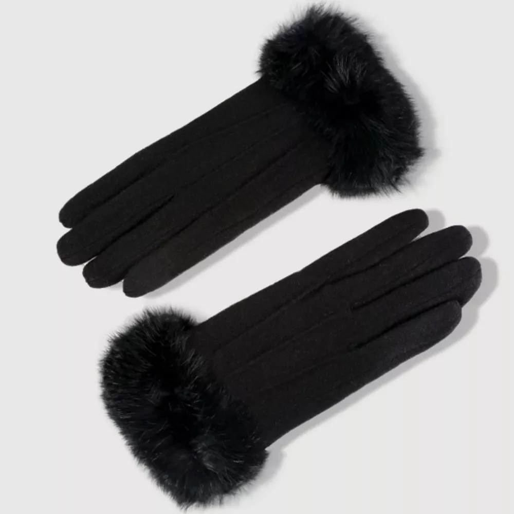 Fur Cuff Gloves, image 4