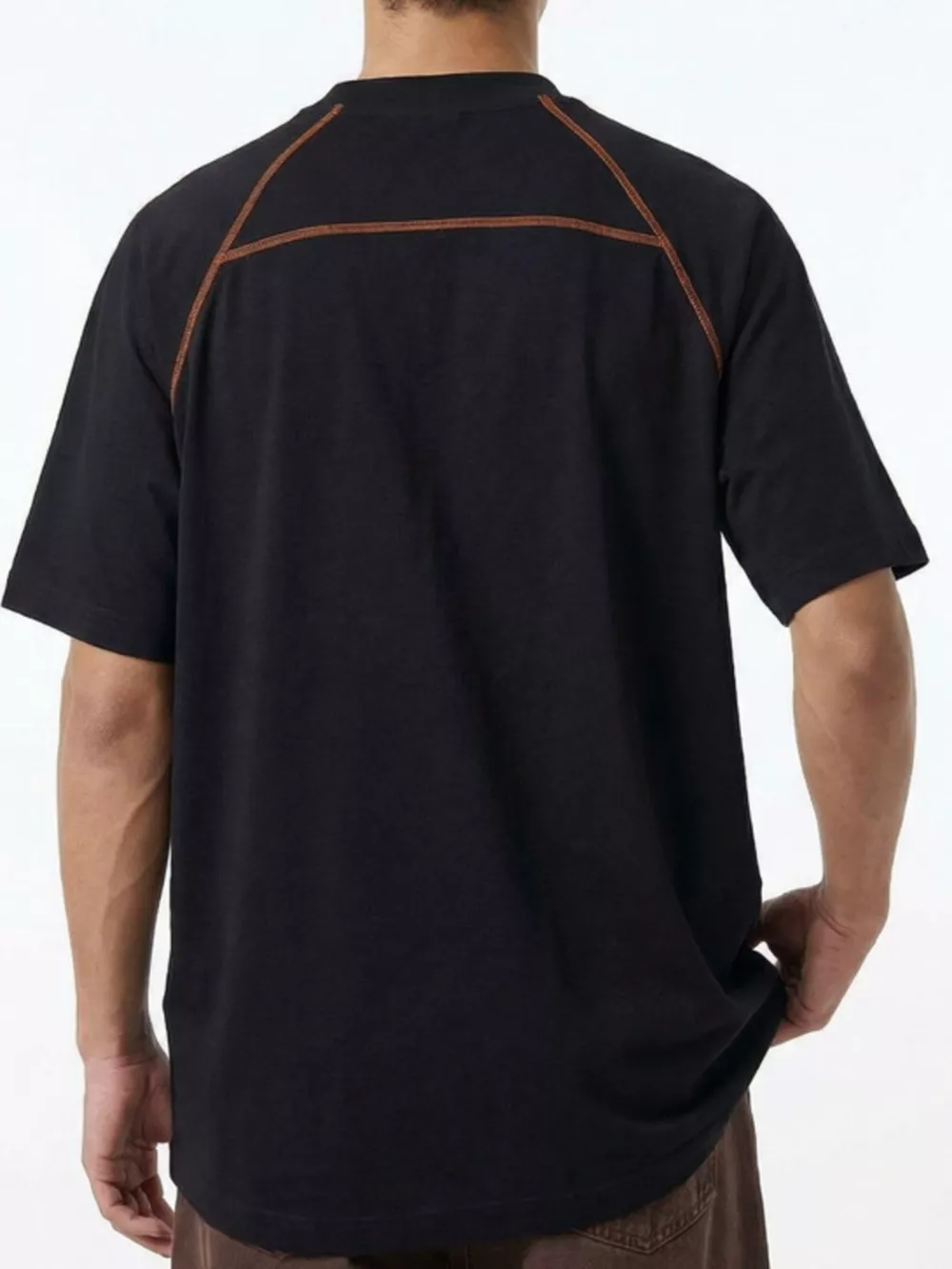 Men's Round Neck Short Sleeve T-Shirt, image 6