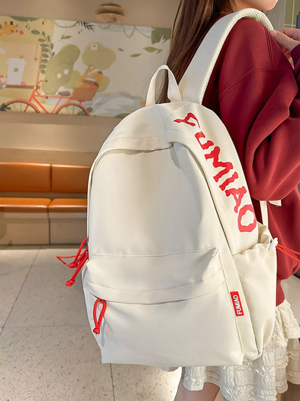 Casual Style Lightweight Backpack Bag, image 5