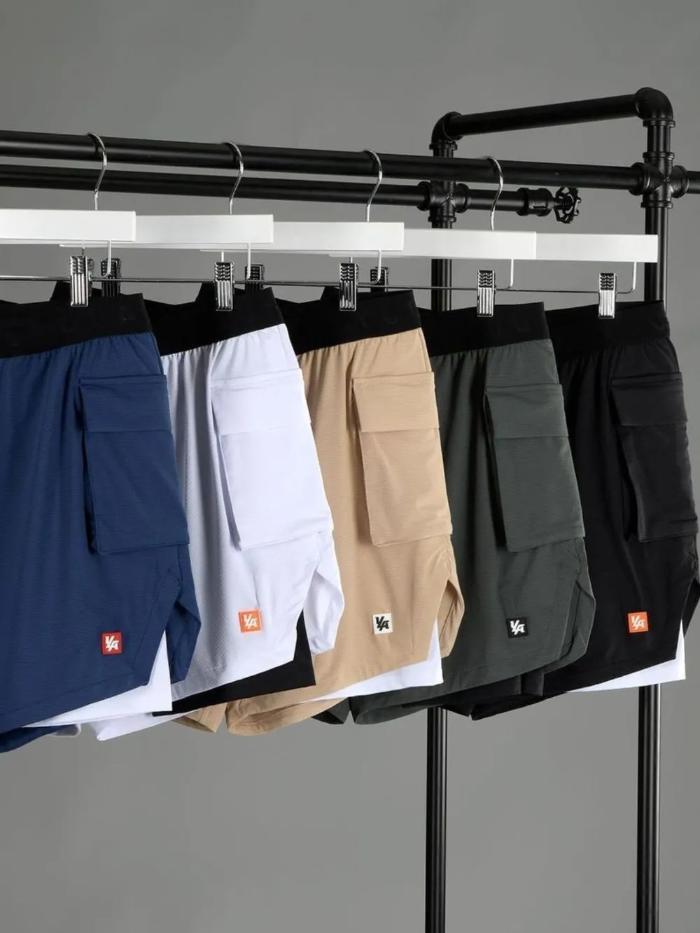 Men's Plus Size Drawstring Shorts, image 2