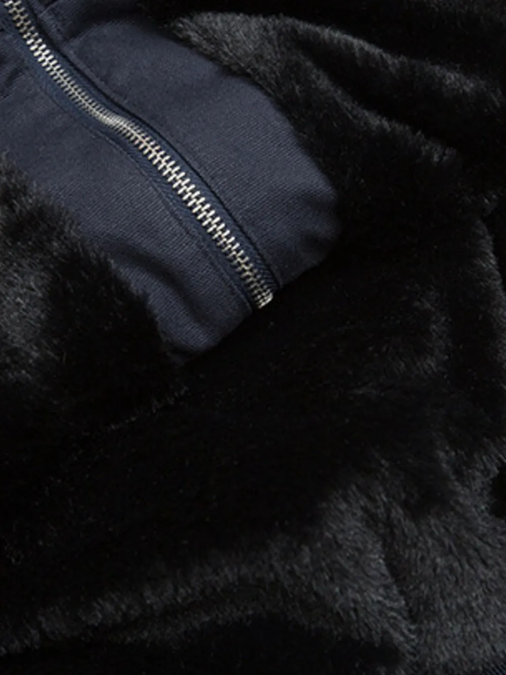 Men's Sherpa Lined Hooded Bomber Jacket, image 7
