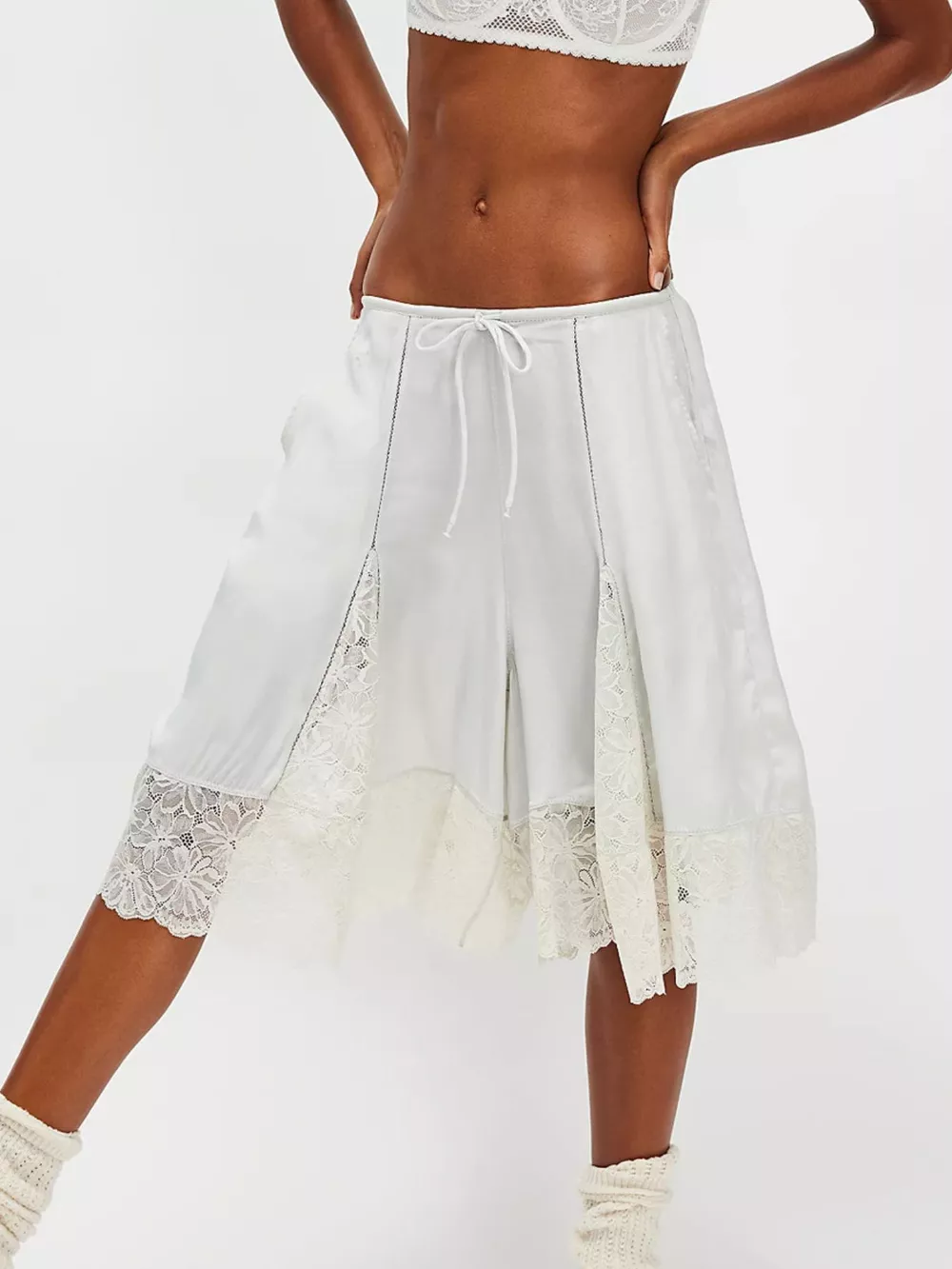 Lace Trimmed Shorts, image 10