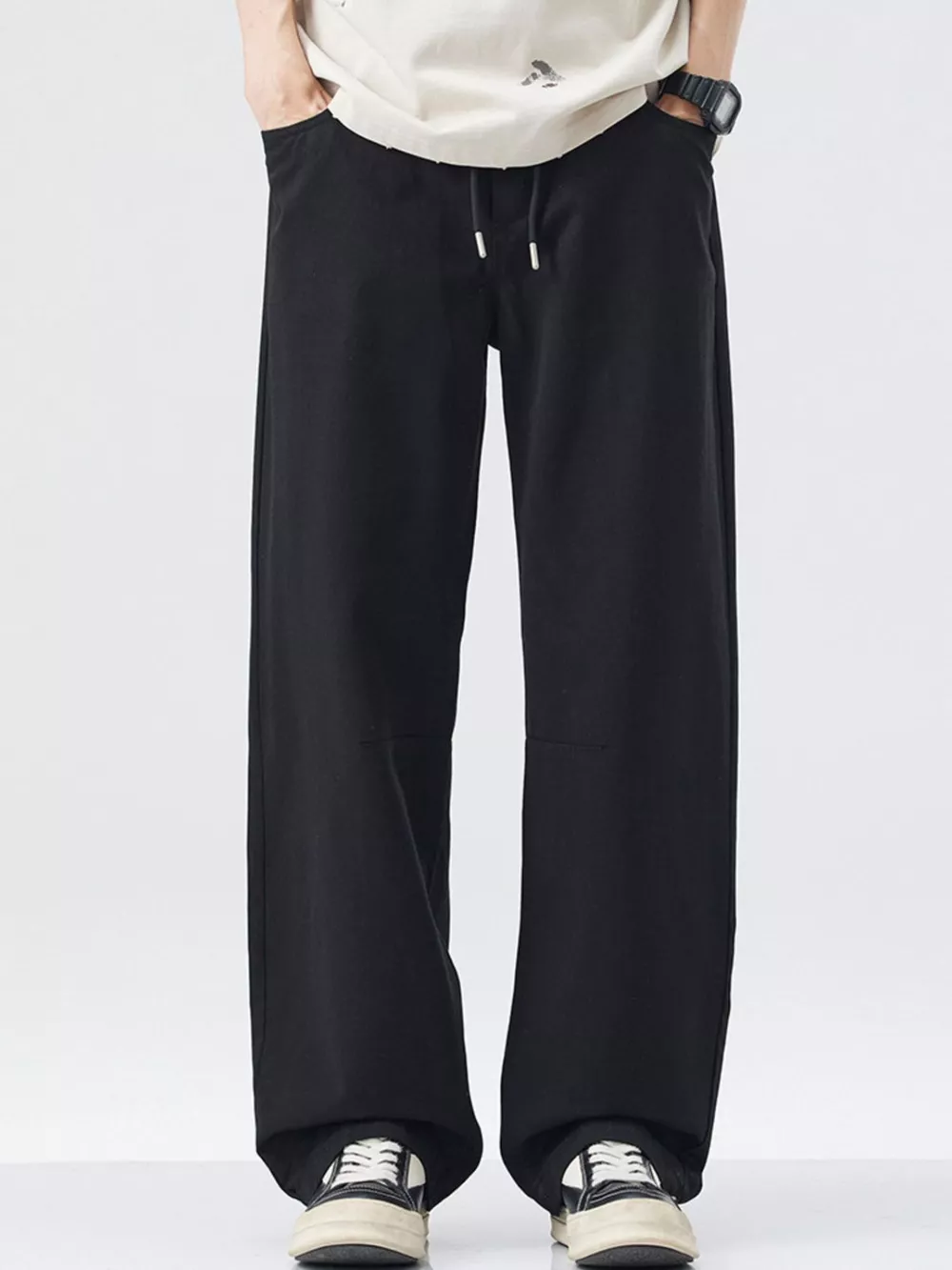 Men's Wide Leg Casual Pants