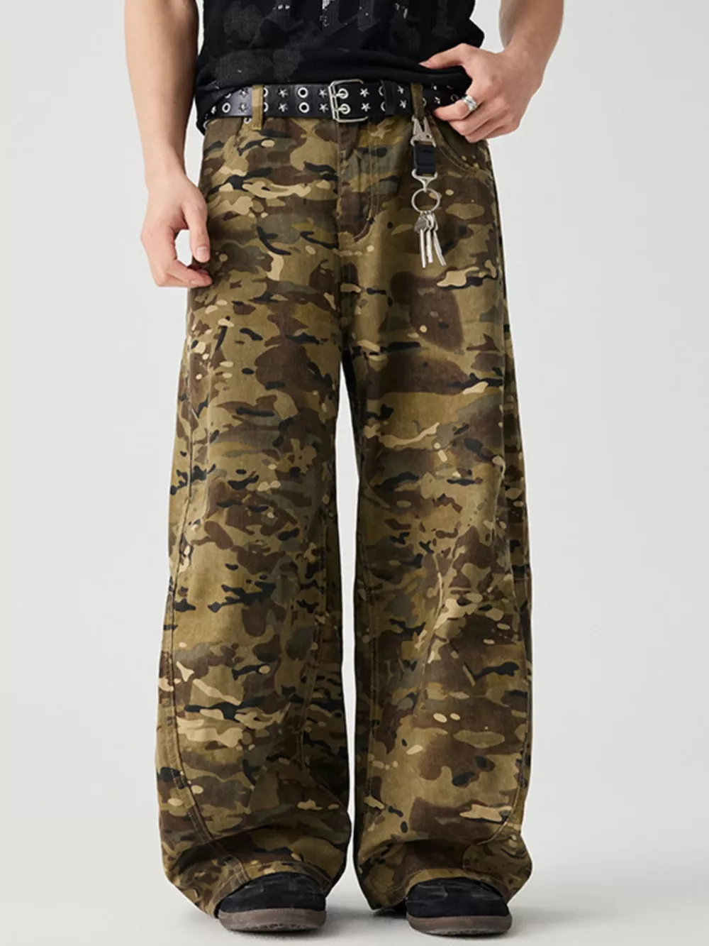 Men's Wide Leg Pants, image 5