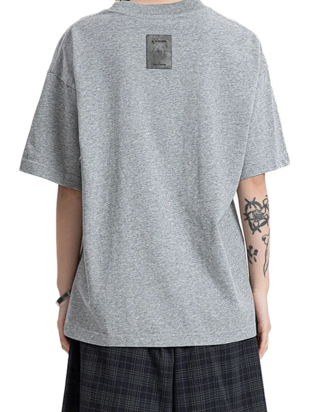 Men's Gaming Tic Tac Toe Graphic Round Neck T-Shirt, image 9
