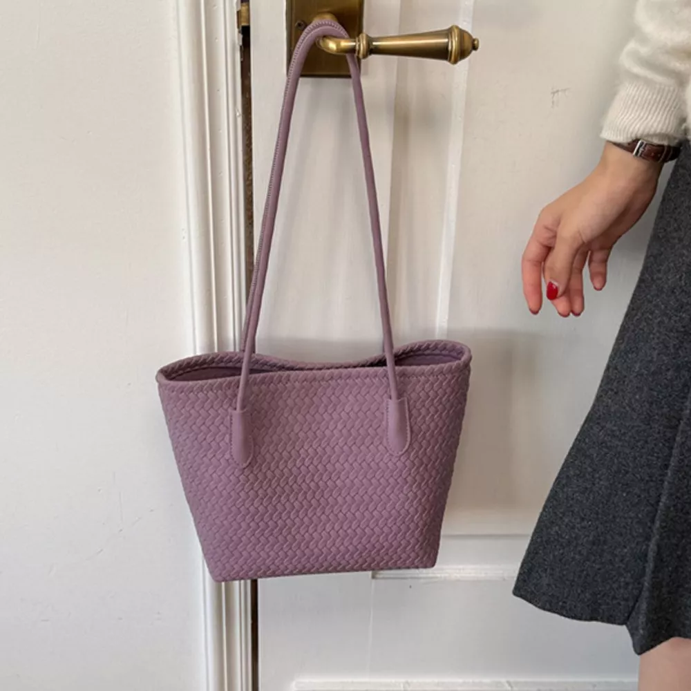 Woven Texture Shoulder Bag, image 3