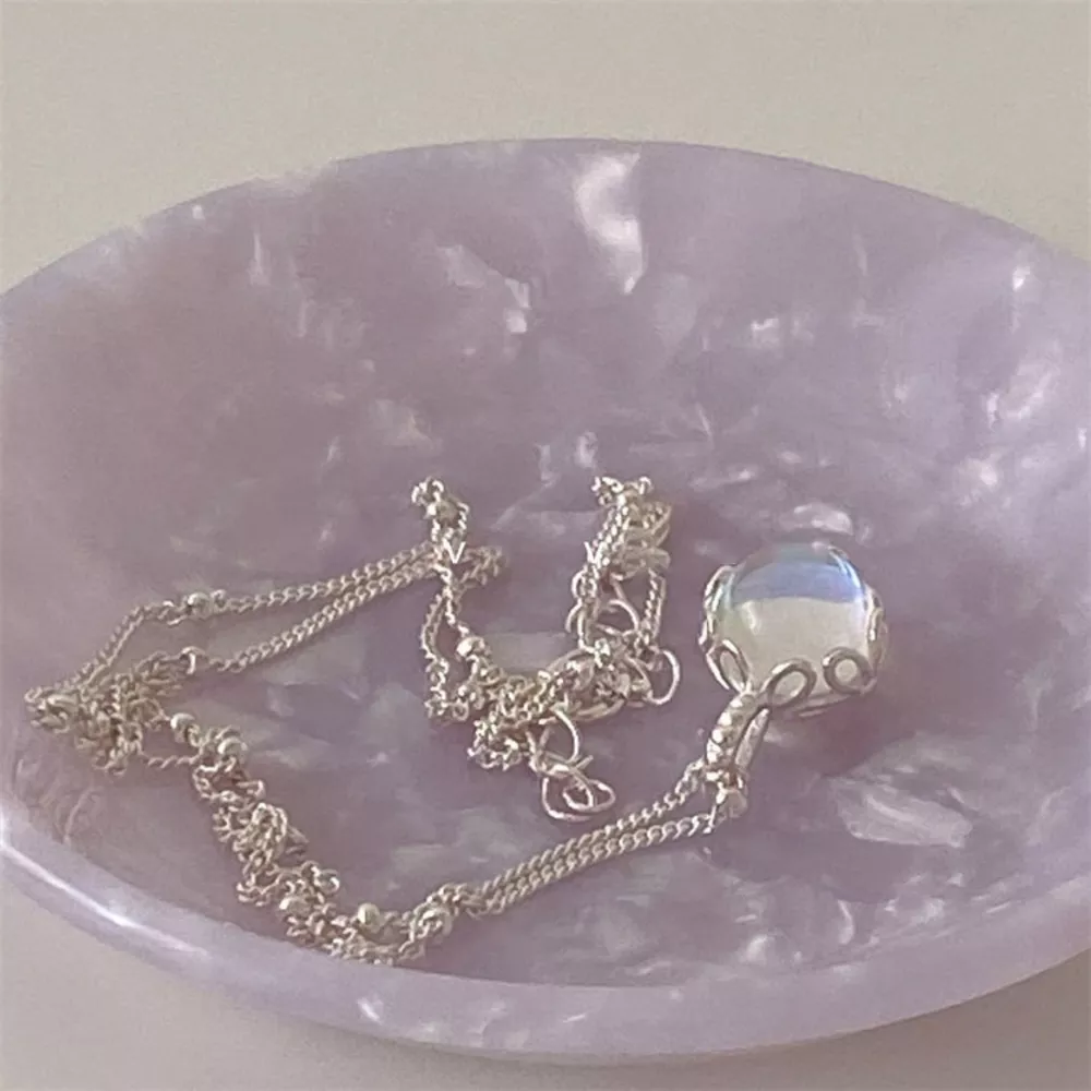 Moonstone 925 Sterling Silver Necklace, image 6