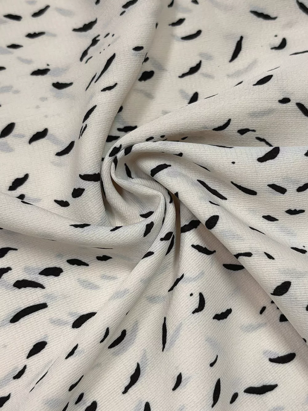 Ruffled Printed Tie Neck Long Sleeve Blouse, image 12