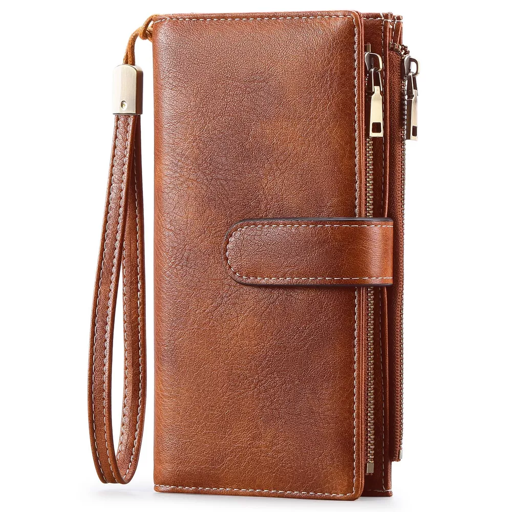 Vintage Style Leather Wallet