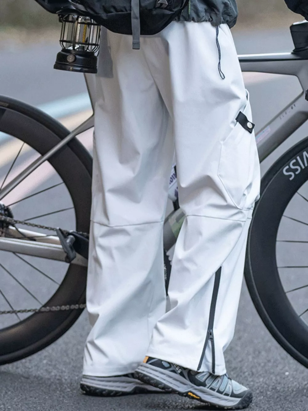 Men's Drawstring Cargo Pants, image 4