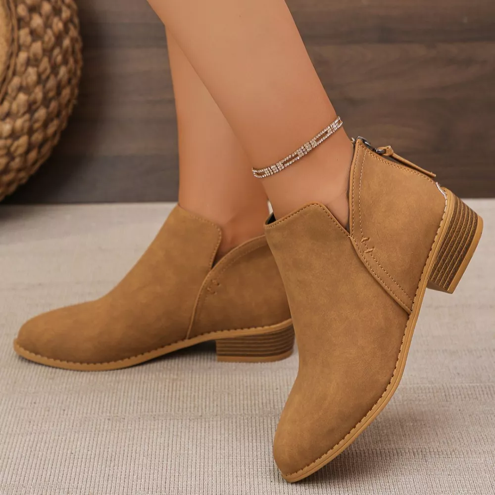 Point Toe Block Heels Boots, image 20