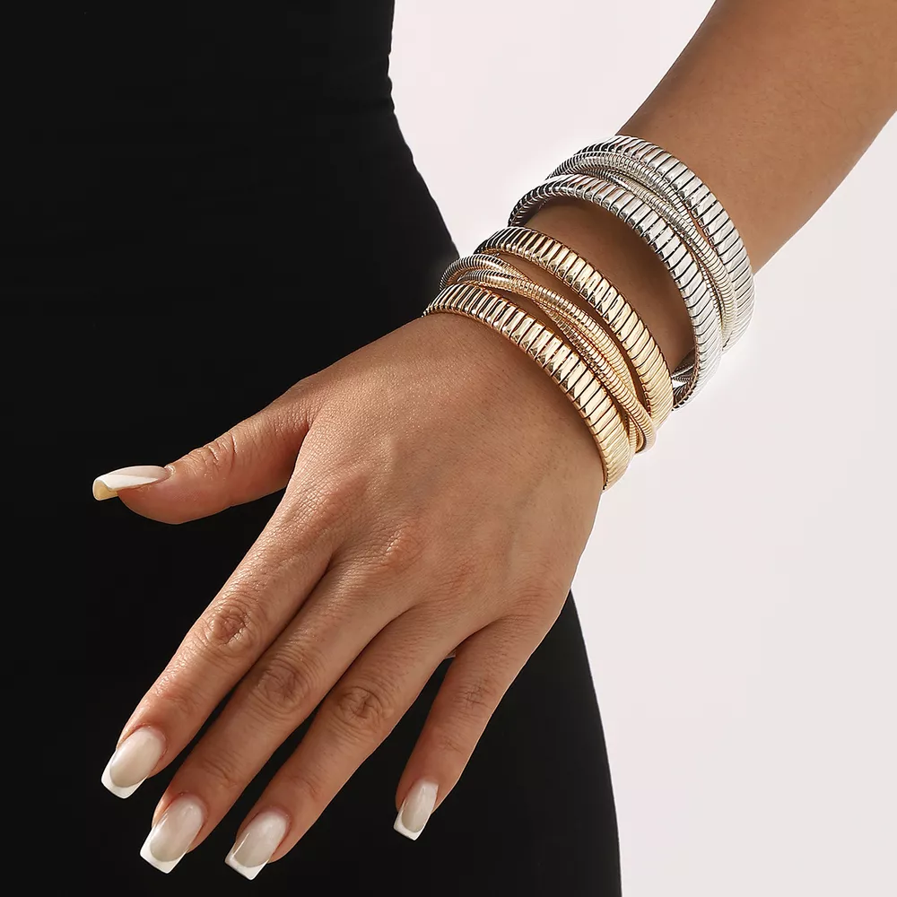 Multi-Layered Open Bracelet, image 9