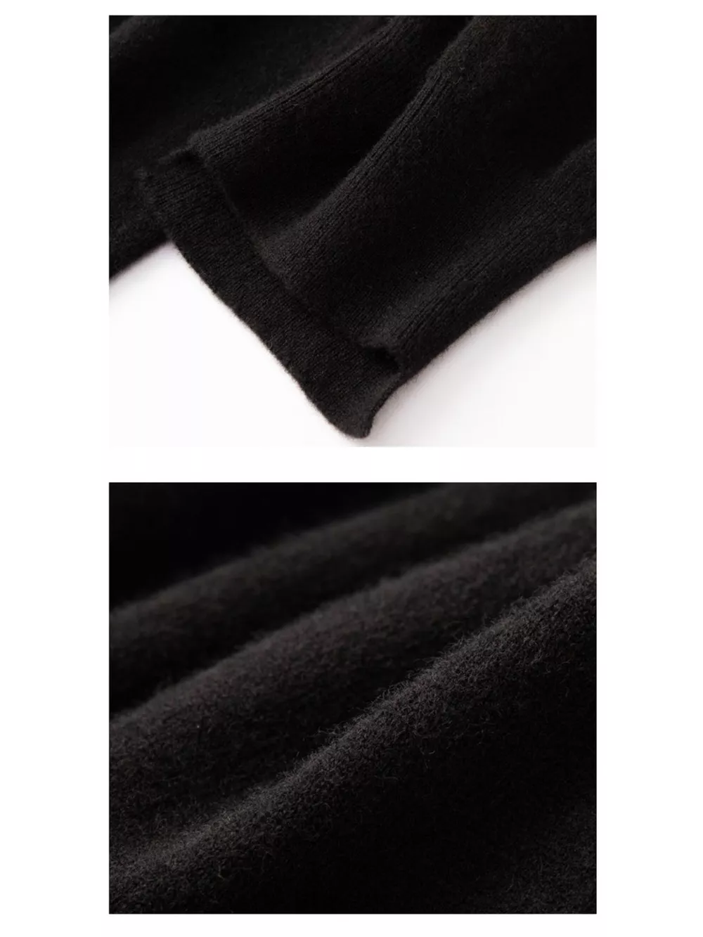 High-Waisted Drawstring Wool Sweater Pants, image 11