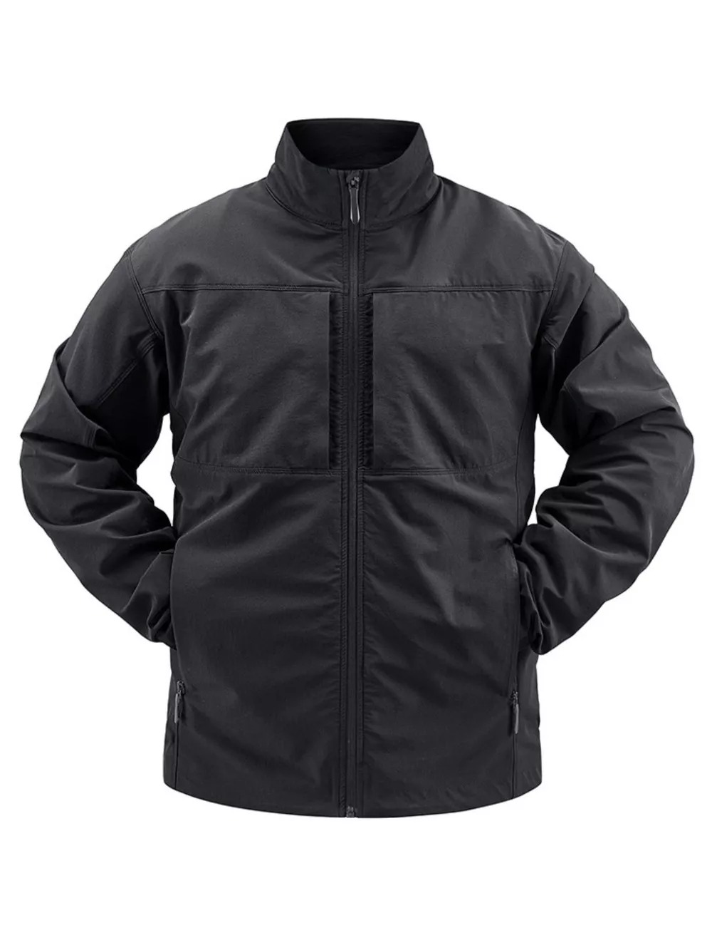 Men's Plus Size Zip Up Lightweight Windproof Outdoor Jacket, image 7