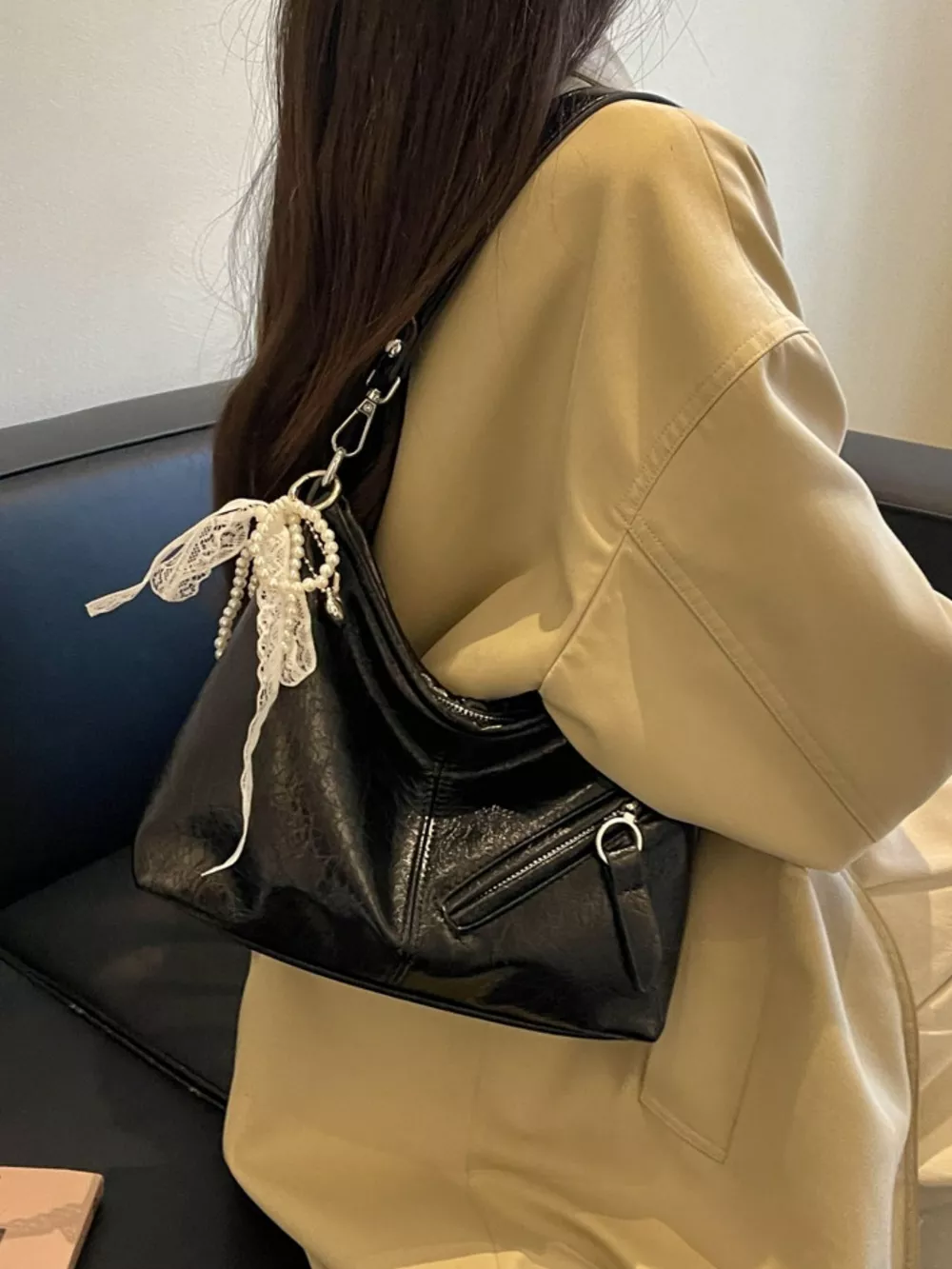 PU Leather Shoulder Bag, image 5