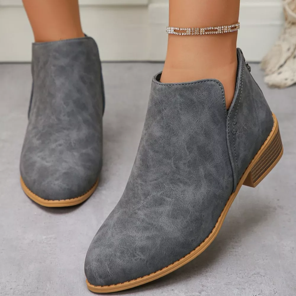 Point Toe Block Heels Boots, image 21