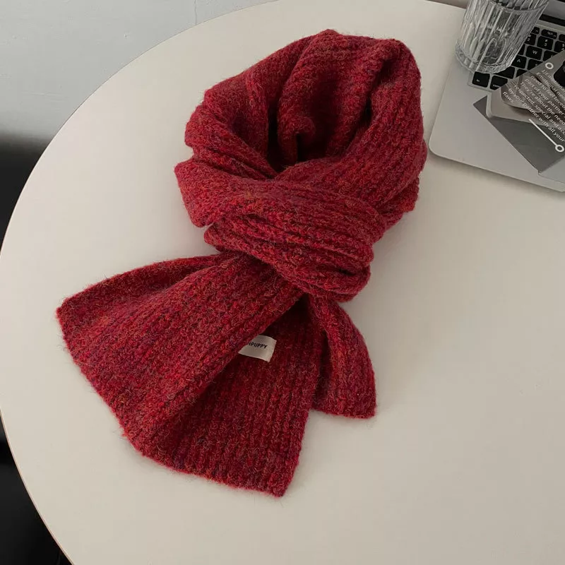 Cozy Knitted Winter Scarf, image 3