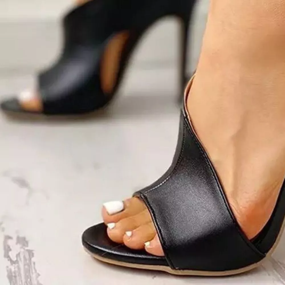 Open Toe Stiletto Sandals, image 3