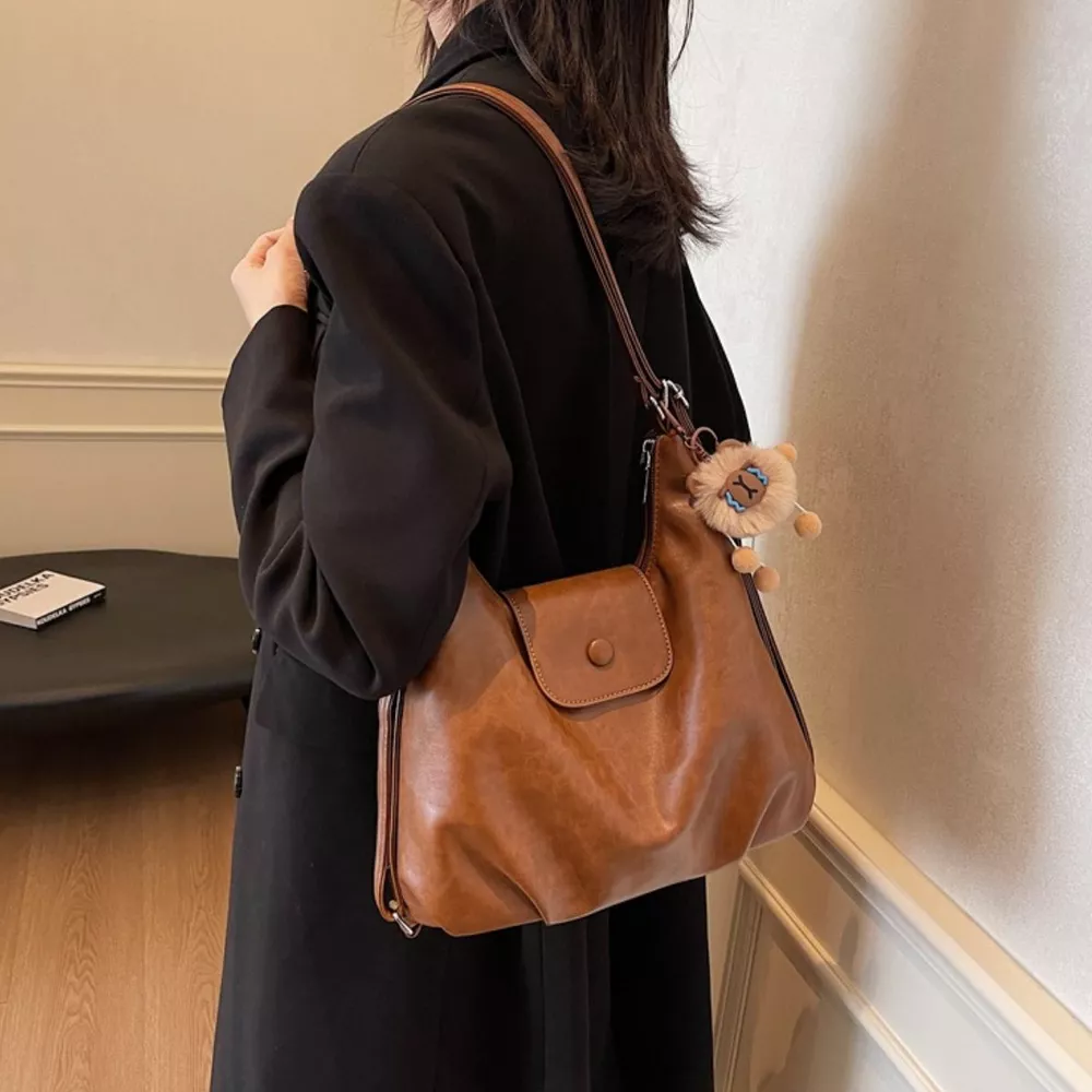 PU Leather Shoulder Bag, image 7